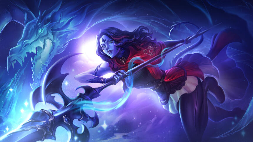 Icy cosmos - FFXIV comm