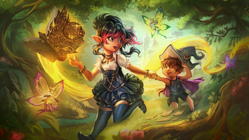 Enchanted forest - FFXIV comm