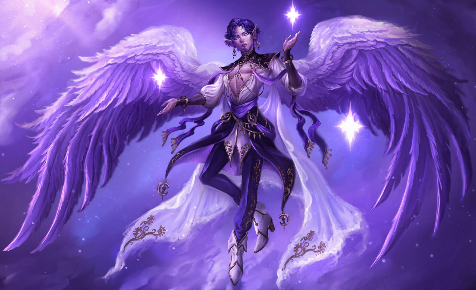 Trickery domain Cleric - Concept art Commission