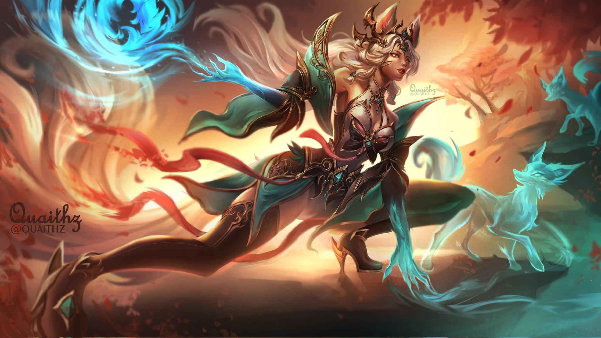 Spirit Realms Splash art - Personal Project